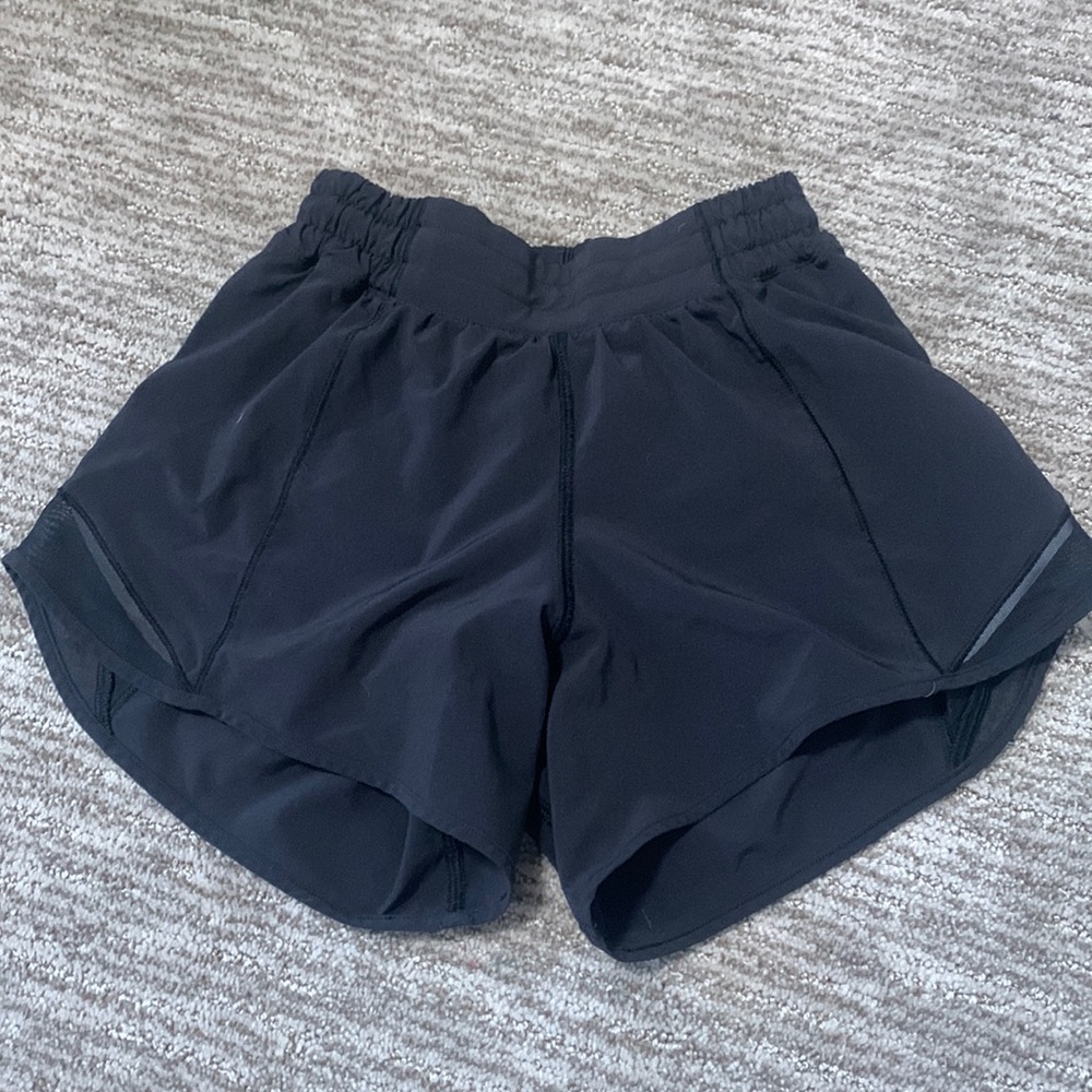 lululemon shorts, 2, black